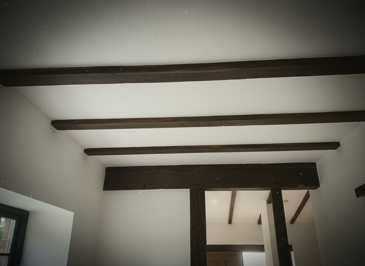 ceiling-painting-1-canterbury-canterbury-decorators Ceiling painting in Canterbury by Canterbury Decorators, professional painters working on a high period ceiling