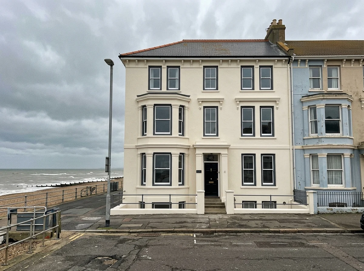 Coastal property painting services in Whitstable and Herne Bay