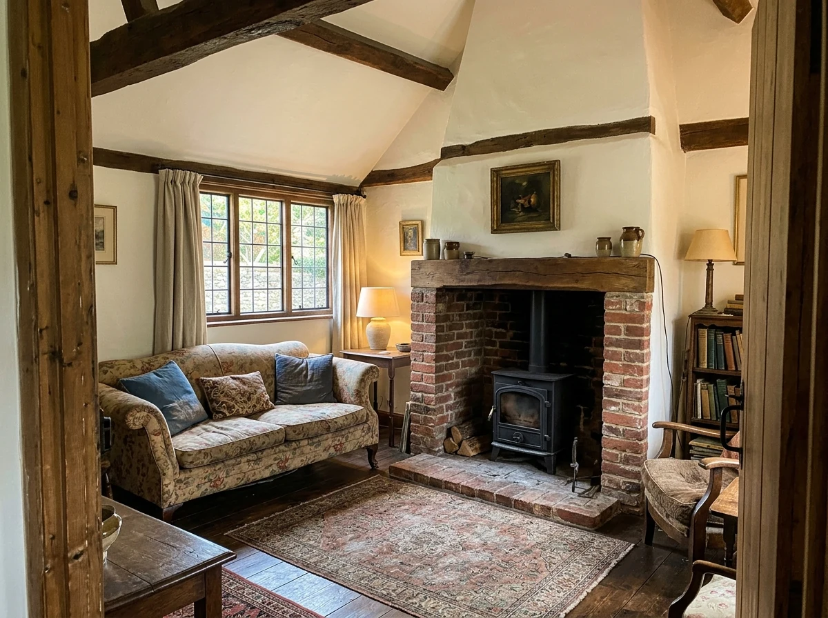 Professional house painters working on a Canterbury property