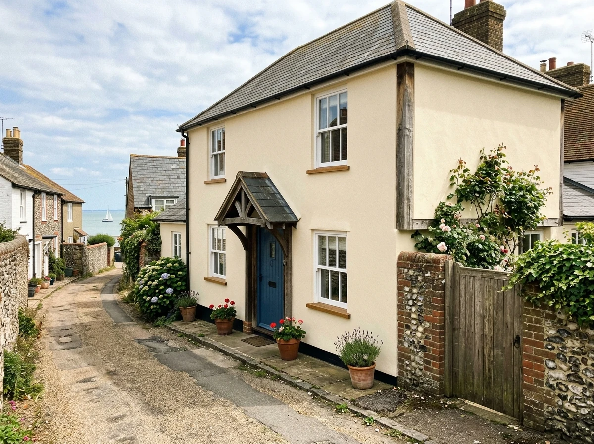 Canterbury masonry painting with breathable heritage system