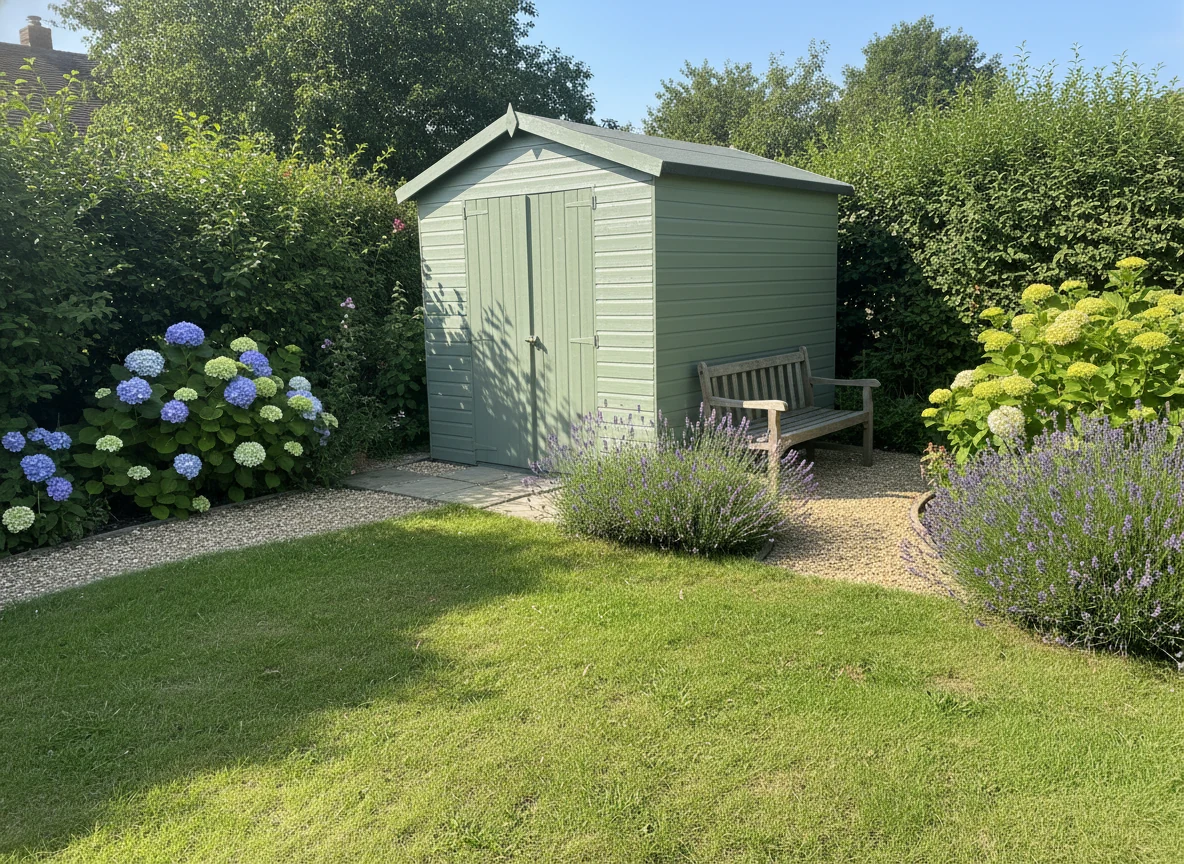 Canterbury shed painting with marine-grade treatment