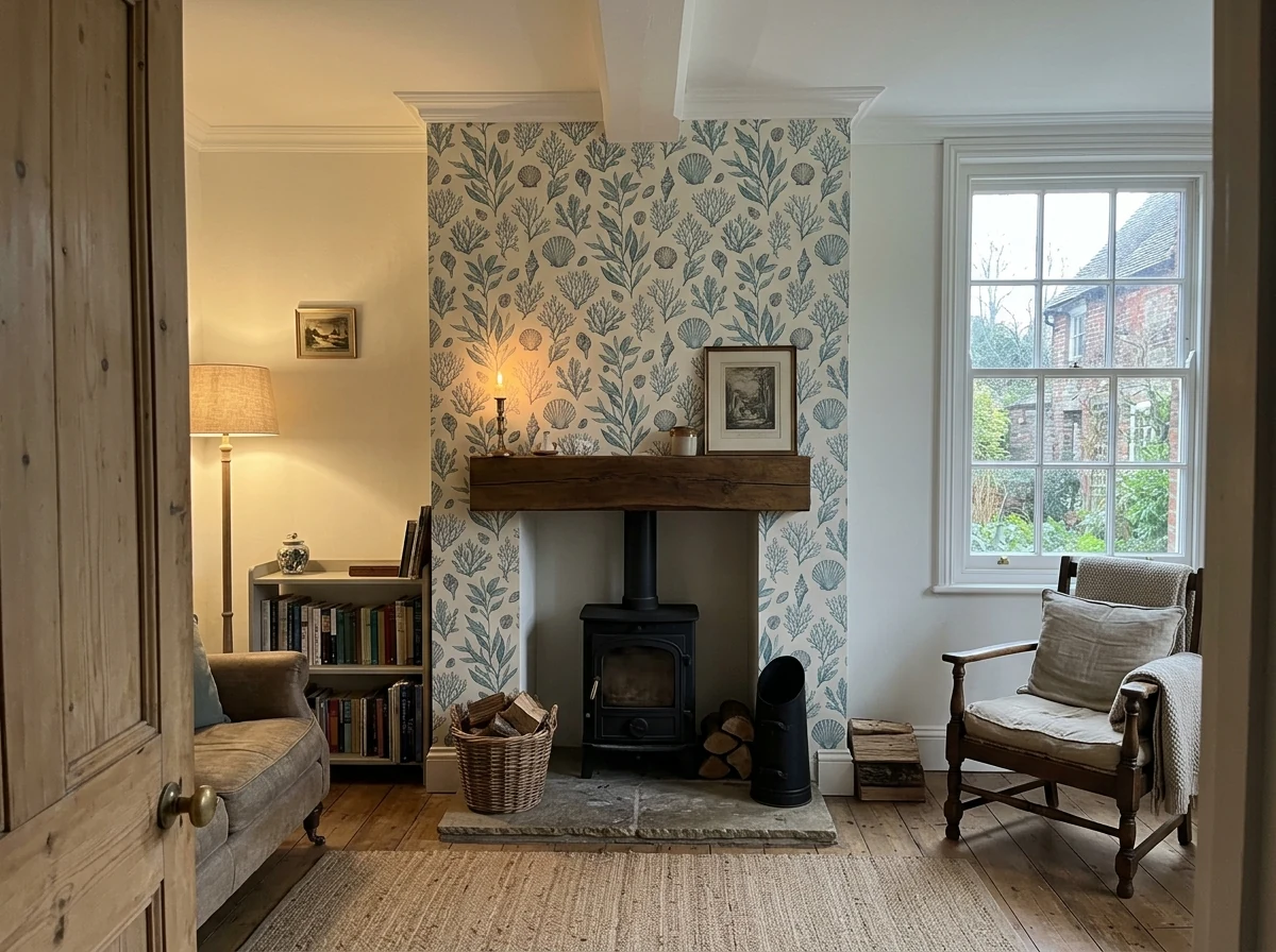 Wallpapering in Canterbury, specialist hanging by Canterbury Decorators